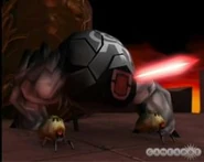 Vulcanoid în replica vulcanilor.