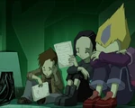 Ulrich and Yumi don't seem to understand, while Odd fell asleep…