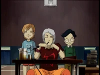 Opening Act Chris listens to Sissis cd image 1.png (460 KB) Listening to Sissi's demo with Herb and Nicholas.