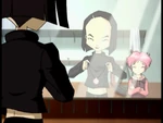 Saint Valentines Day Yumi and Aelita with the necklace image 1.png (375 KB) Yumi seems to like it.