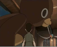 The possessed teddybear searches for a Lyoko Warrior.
