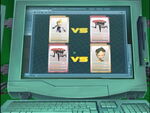 The Factory Interface Shows Ulrich and Odd vs two Krabs.