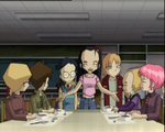 Sissi is happy to become friend with the Lyoko Warriors.