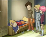 With Aelita and Ulrich as Odd doesn't want to go to Gym Class.