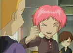 Aelita and Odd playing with their food.