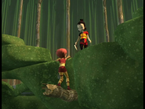 Yumi finds Aelita hiding from them.