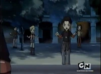 Zombified students and teachers roaming the school.