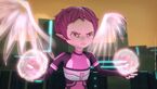 Aelita about to attack Krab in Cortex.