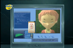 Aelita on Jeremie's laptop.