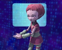Aelita upset with Jeremie for not letting her search for more data.