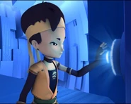 Ulrich reaches the key in time.