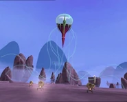 Медуза са канкрелатима.