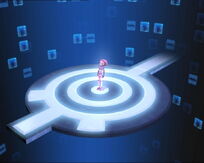 Aelita on a tower platform in Season 4