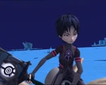 X.A.N.A. William rides a Tarantula to go after Aelita.