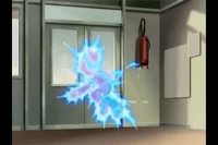 Odd gets shocked by the door in Claustrophobia.