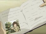 Ulrich sees a picture of himself in Yumi's diary
