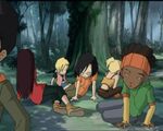 The students regain their consciousness after being possessed by X.A.N.A. in Lyoko Minus One.