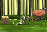 Monsters bowing