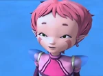 Aelita, happy to see Odd.