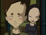 Yumi catches Ulrich blushing