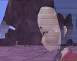 Yumi and Odd are looking at Scyphozoa possessing Aelita.