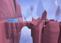 The trail is blue in Code Lyoko Evolution.