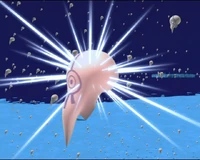 Flying Mine about to explode!