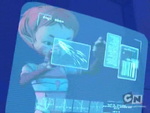 Aelita on Sector 5 interface.