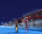 Sueurs froides 321.jpg (69 KB) Ulrich and Aelita trying to run away from the Kolossus.