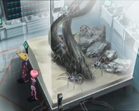 Experience 256.jpg (114 KB) Odd and Aelita find the spiders in a large tank.