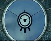 The supercomputer's outer case.