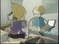 Jeremie talking with Odd.