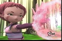 Firing an Energy Field in the Forest Sector.