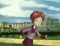 After Jeremie declined from destroying Lyoko, Taelia rushes to the authorities.