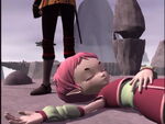 Aelita after being freed from the Guardian.