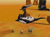 William 1.jpg (6 KB) X.A.N.A.-William rides his Black Manta with several monsters standing below.