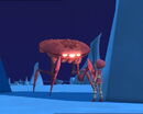 About to fire at Aelita in the Ice Sector.