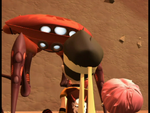 Plagued Krab stares down Ulrich and Aelita umage 1