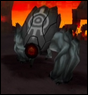 A dark Volcanoid