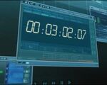 The Sector 5 countdown clock on the Interface screen.