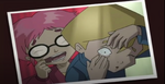 Jeremy and Aelita taking pictures 3