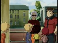 Opening Act Students crowd Chris image 2.png (586 KB) Several kids come wanting his autograph.