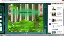 A screenshot of a battle.