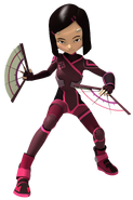 Yumi in Lyoko (Code Lyoko - Evolution).