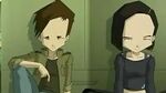 Ulrich and Yumi in Aelita's room.
