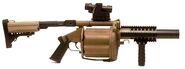 MGL-140 (SD only). No scope, only a leaf sight.