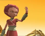 Aelita-XANA en el desierto.