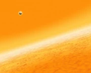 Vista del Mar digital desde fuera en el episodio 66 ().