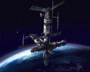 A Estación Espacial Internacional.