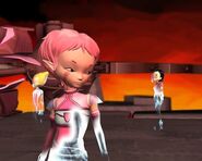 Aelita y Yumi en Xanadu.